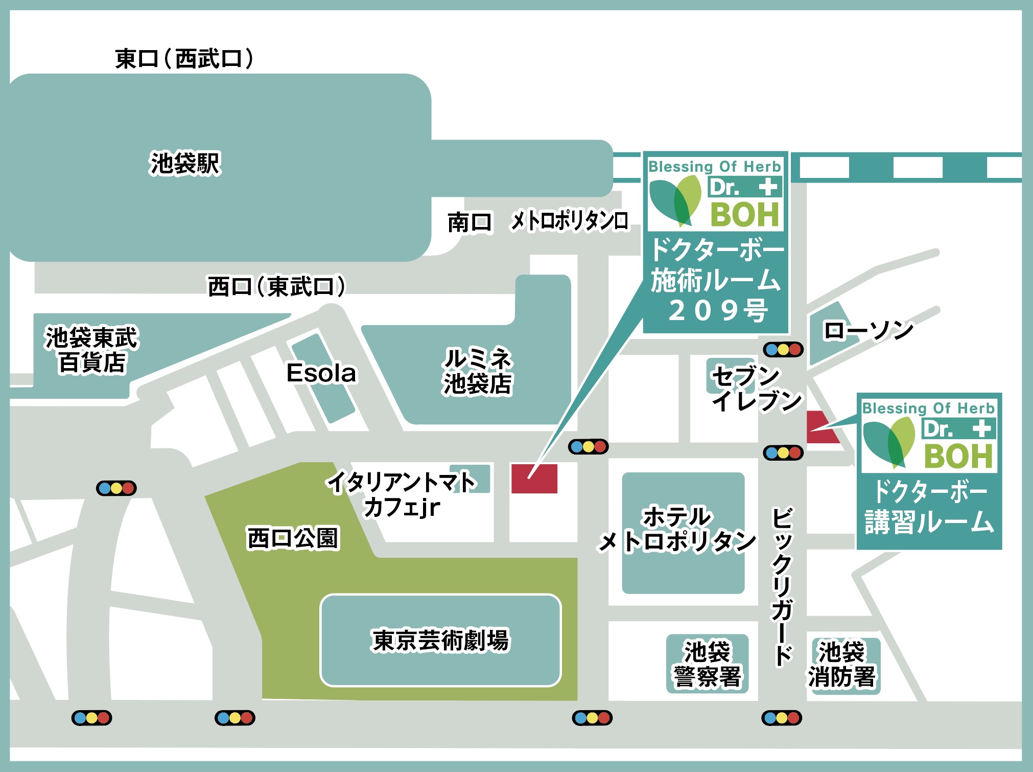 ドクターボー 地図